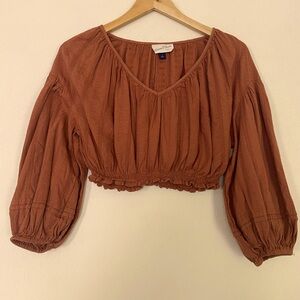 Universal Thread Women's Terracotta Blouse size S